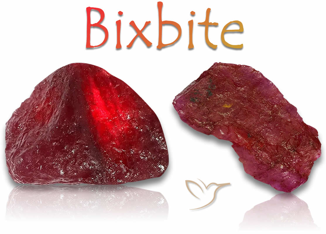 Pierres rugueuses à Bixbite