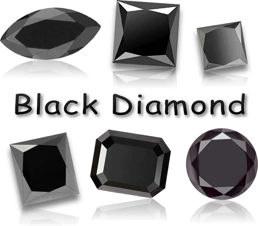 Acheter des pierres précieuses de diamant noir