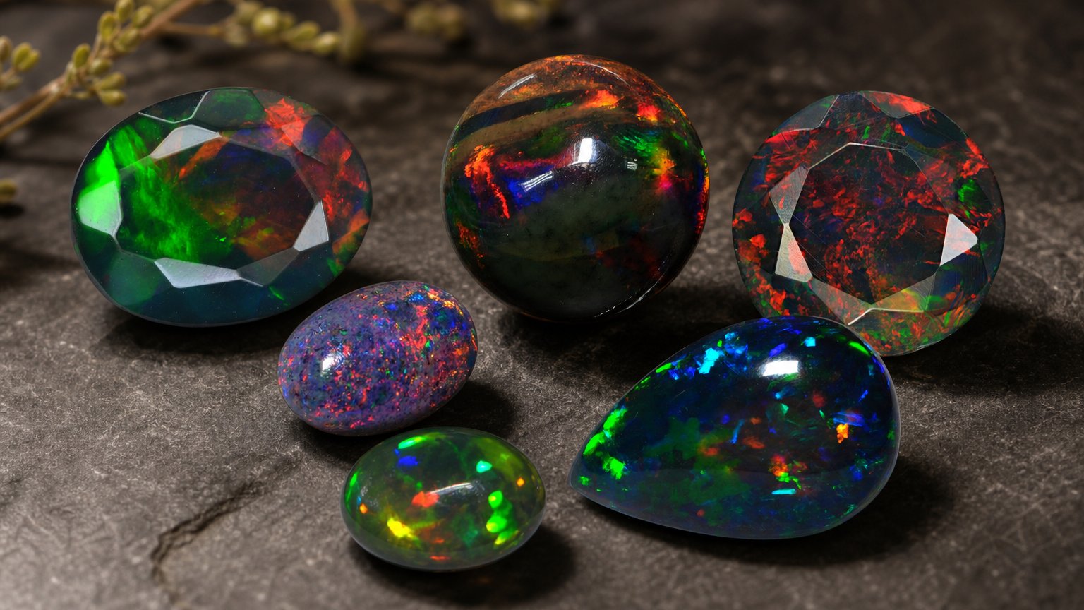Opales noires naturelles - guide d'achat
