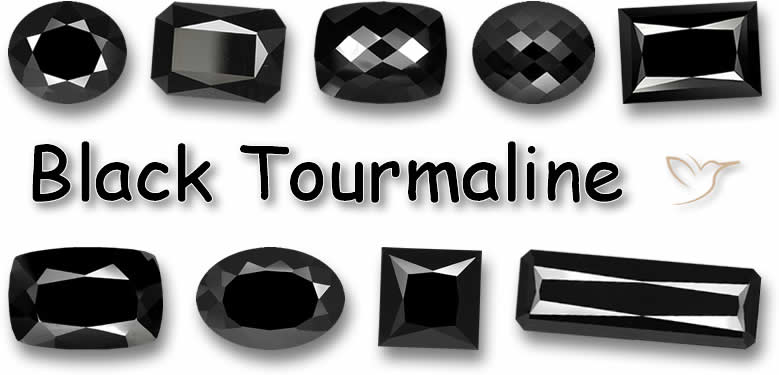 Achetez des pierres précieuses de tourmaline noire
