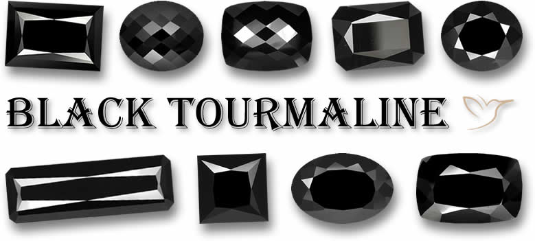 Achetez des pierres précieuses de tourmaline noire