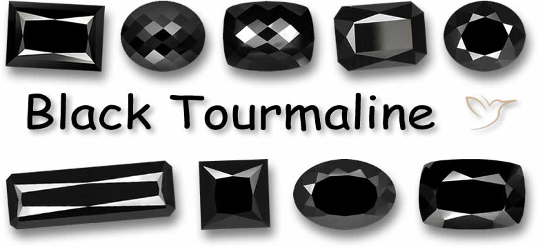 Acheter des pierres précieuses de tourmaline noire