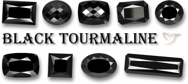 Acheter des pierres précieuses de tourmaline noire