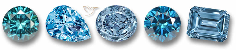 Diamants bleus