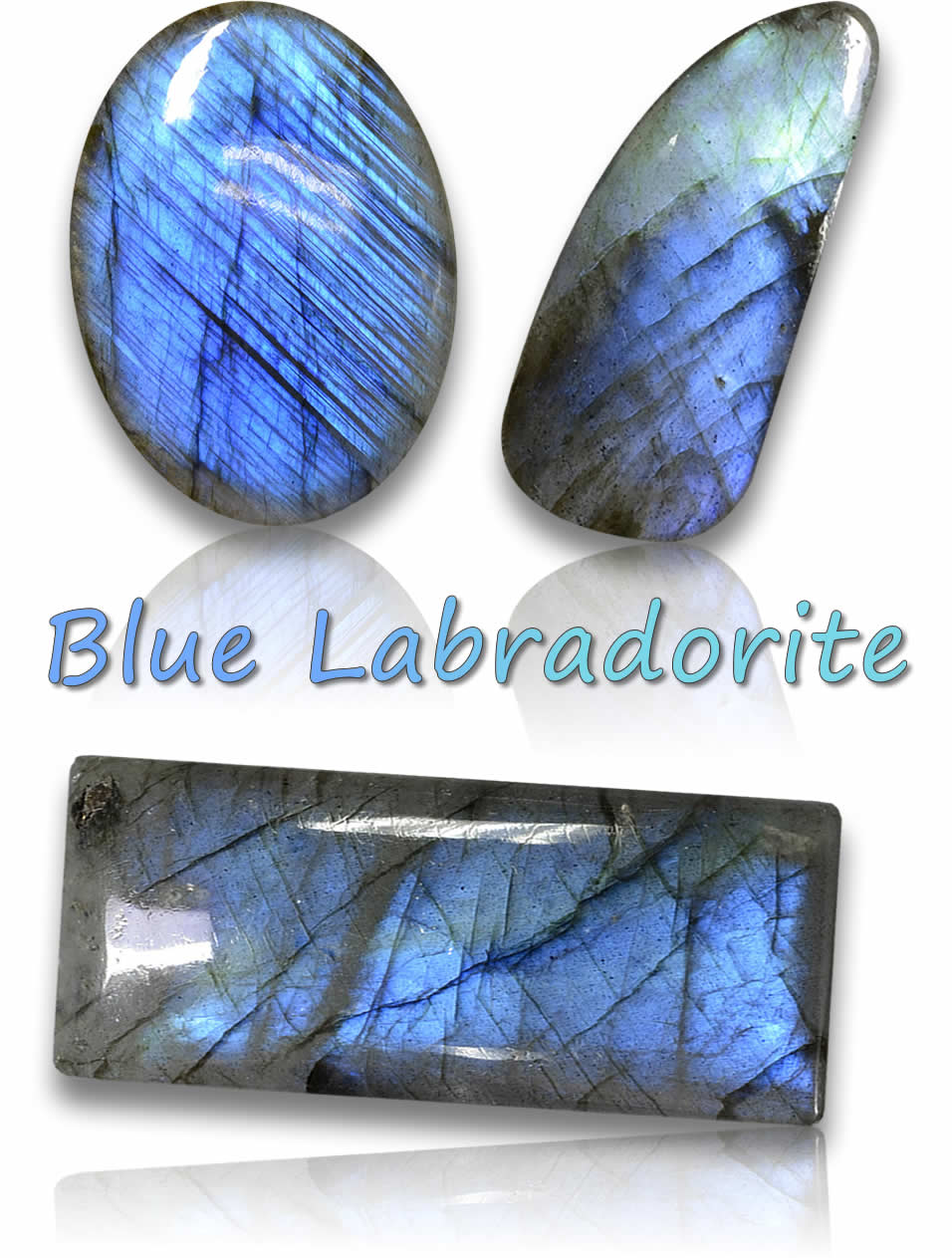 Pierres précieuses labradorites