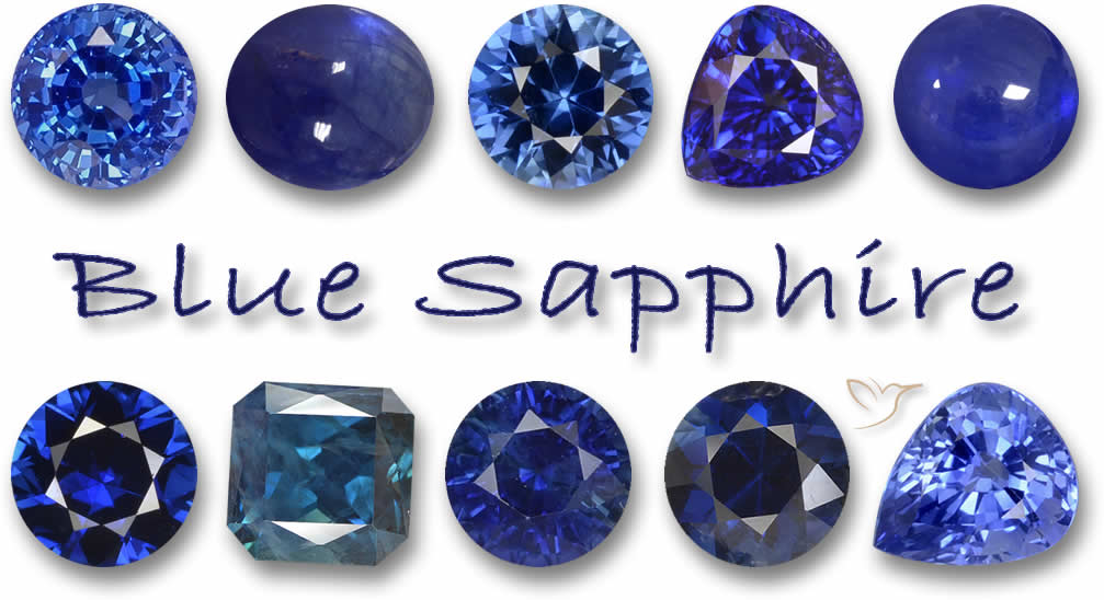 Acheter des pierres précieuses de saphir bleu