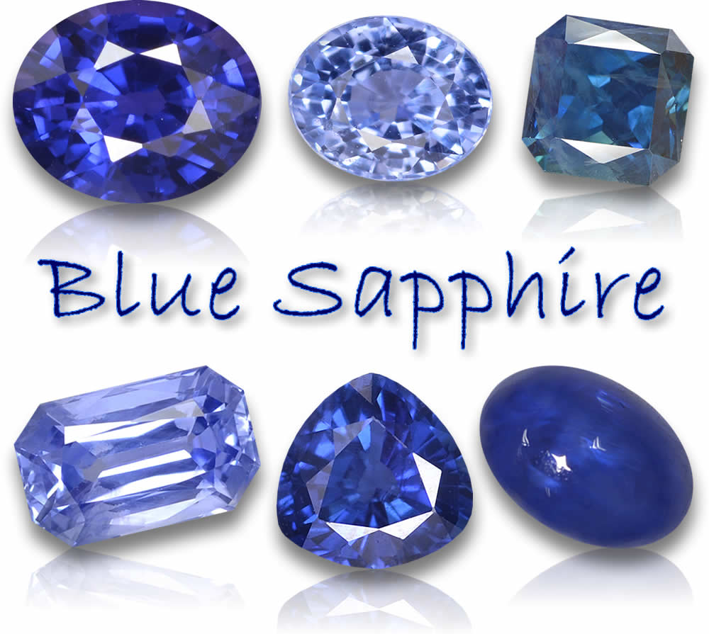 Saphir bleu en vrac à vendre