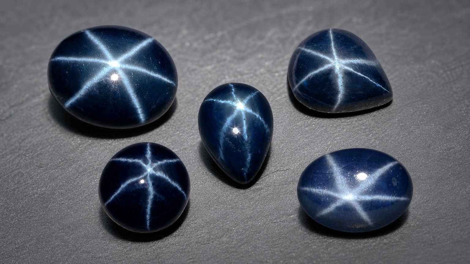 Saphirs étoilés bleus naturels : guide d’achat