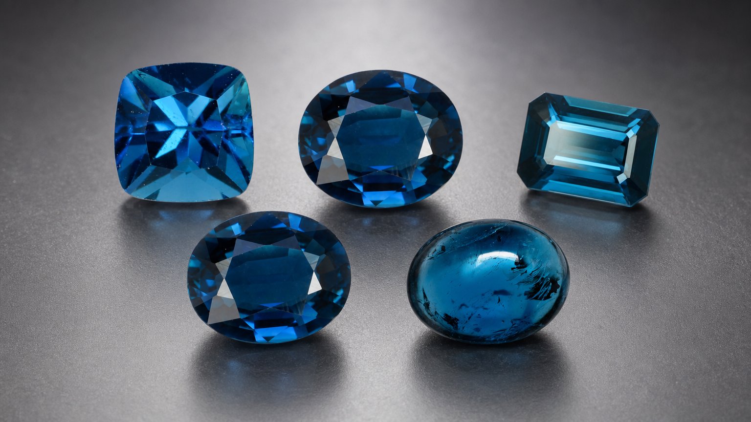 Pierres précieuses de tourmaline bleue naturelle - guide d'achat