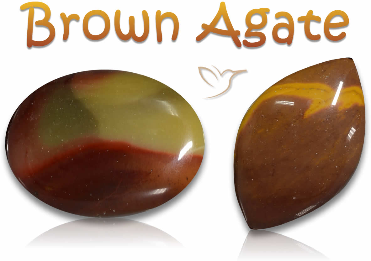 Acheter de l'agate brune