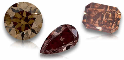 Pierres précieuses de diamant