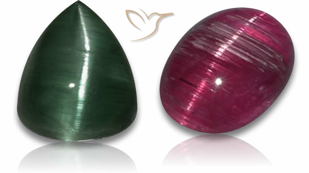 Tourmaline œil de chat naturelle