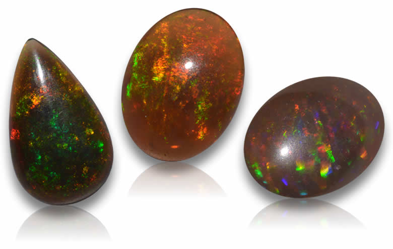 Loose Chocolate Opal | Cabochons, Faceted Stones and Beads
