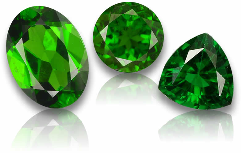 Pierres précieuses chromées brutes pour la fabrication de bijoux