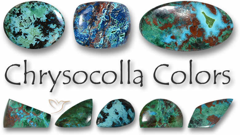 Couleurs de chrysocolle
