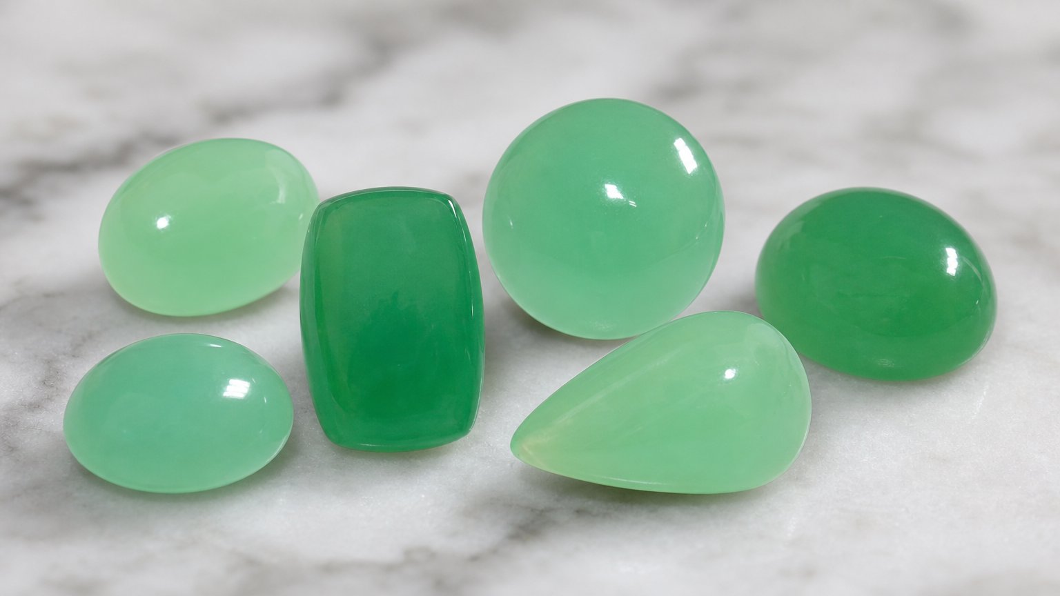 Guide d'achat des pierres précieuses chrysoprase naturelle