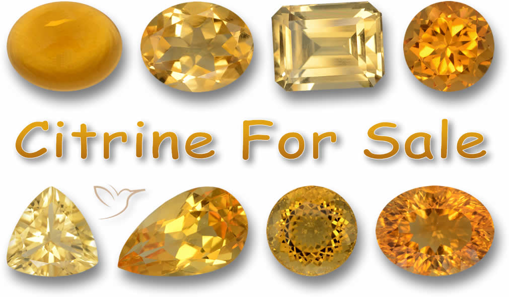 Acheter des pierres précieuses de citrine