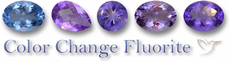 Fluorite à changement de couleur