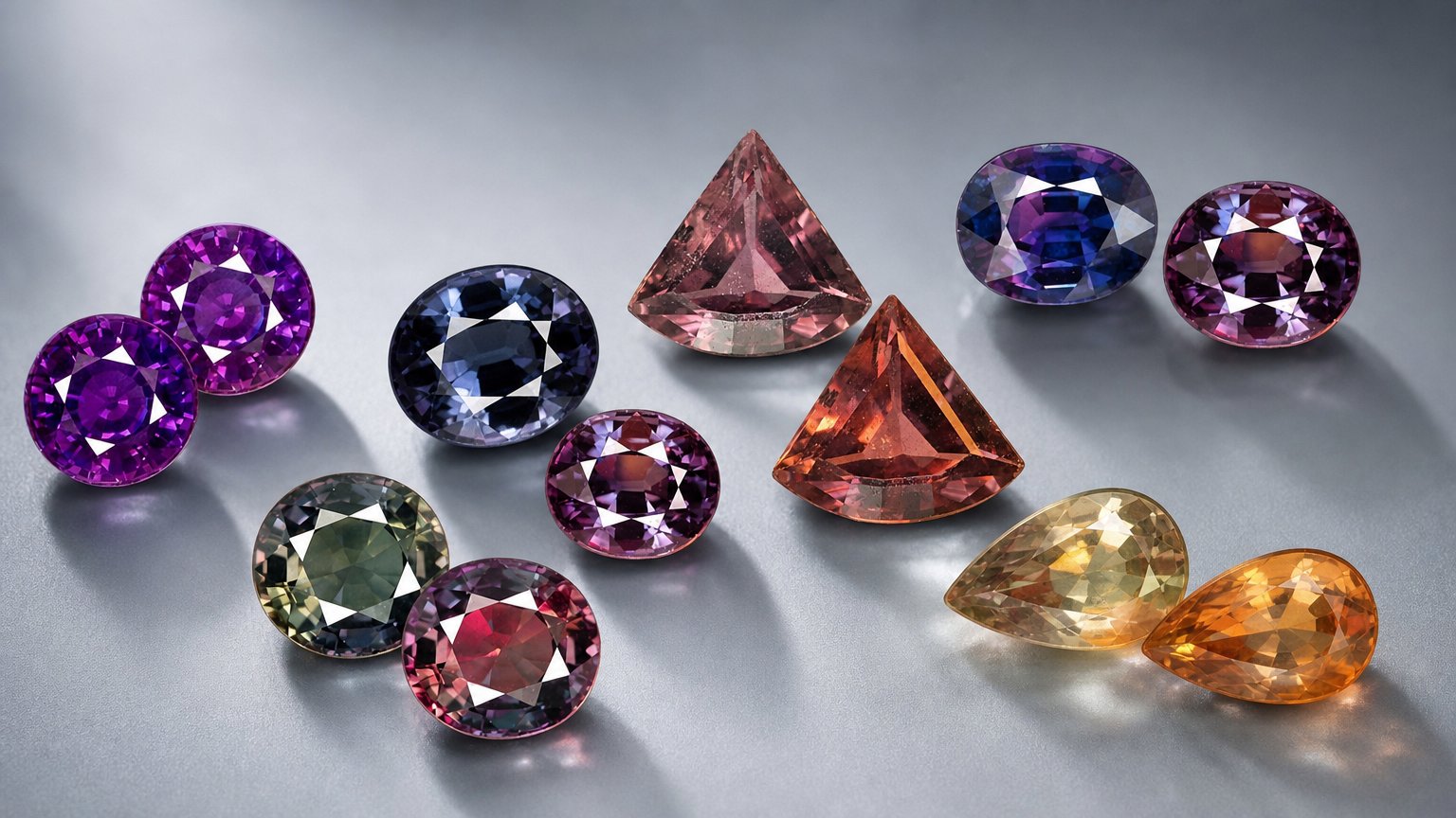 Saphirs à changement de couleur naturel - guide d'achat