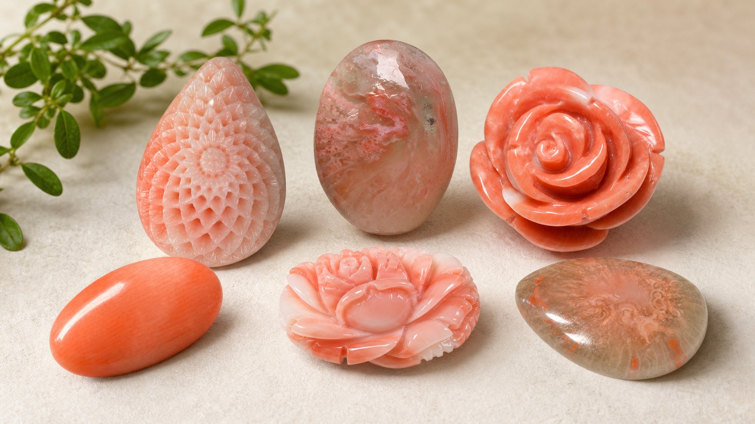 Pierres précieuses de corail naturel - guide d'achat