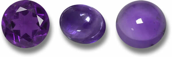 Améthyste de couleur foncée