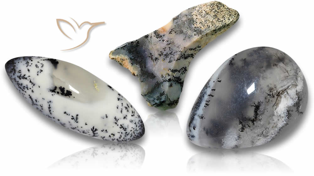 Agate dendritique