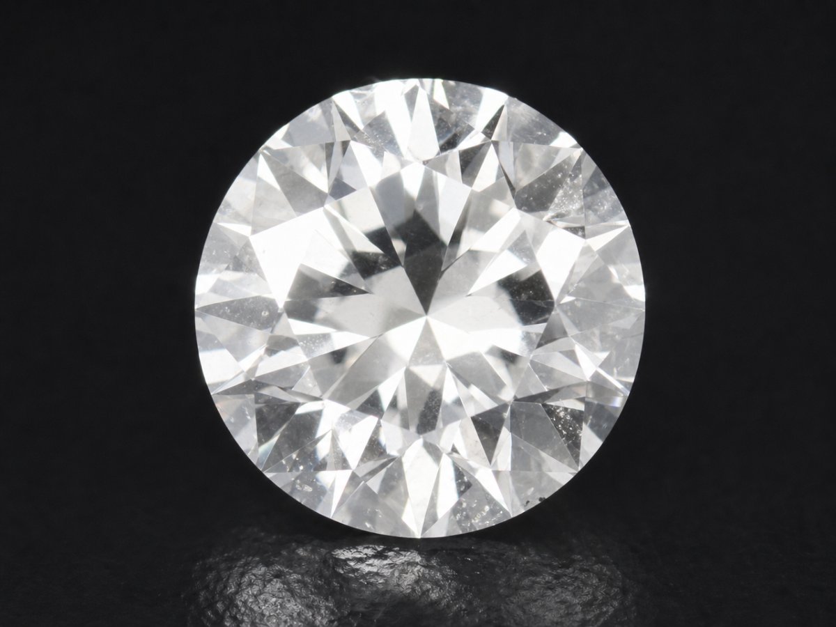 Gros plan sur des diamants naturels