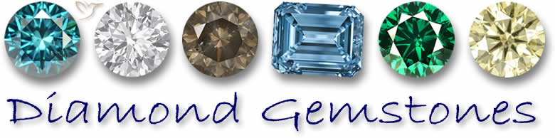 Pierres précieuses en diamant