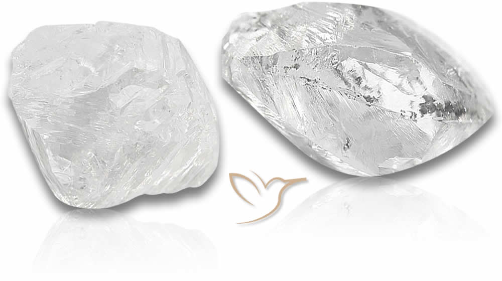 Diamant Blanc - Pierres Brutes