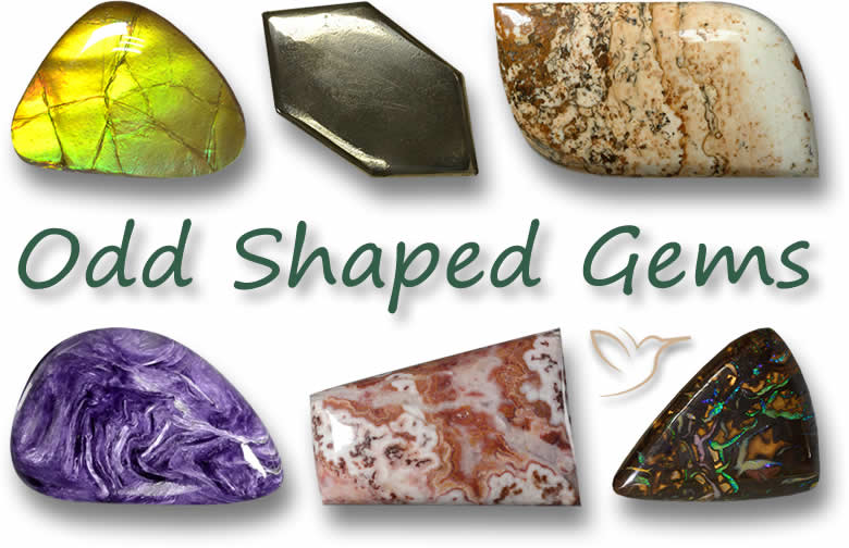 Pierres précieuses taillées fantaisie en vrac pour des créations de bijoux uniques