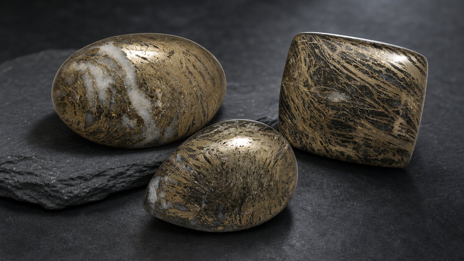 Pierres précieuses de pyrite en forme de plume naturelle - guide d'achat