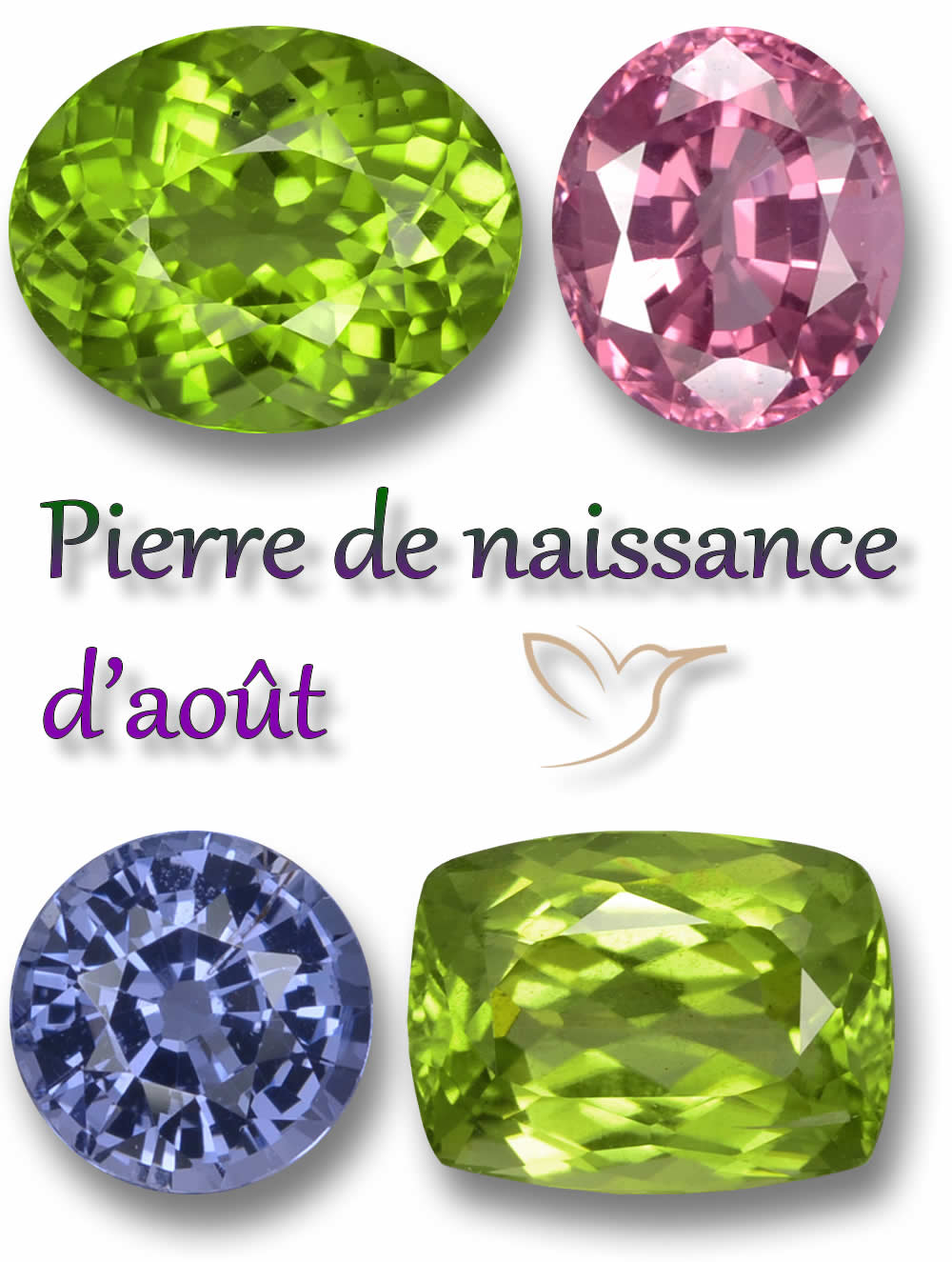 Pierre de naissance d'août