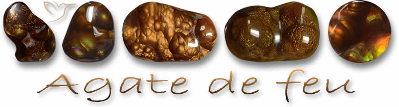 Agate de feu en vente