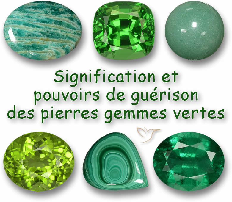 Les pierres gemmes et les éléments