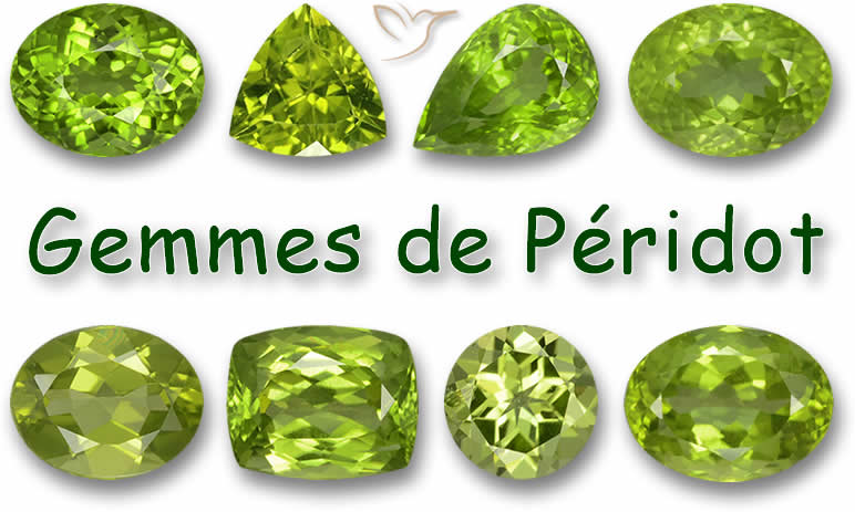 Acheter des pierres gemmes de péridot