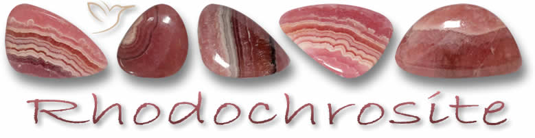 Pierres gemmes de rhodochrosite
