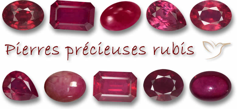 Acheter des pierres gemmes de rubis