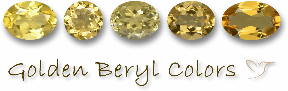 Couleurs de béryl doré