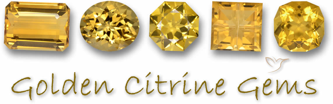 Achetez des pierres précieuses en citrine dorée