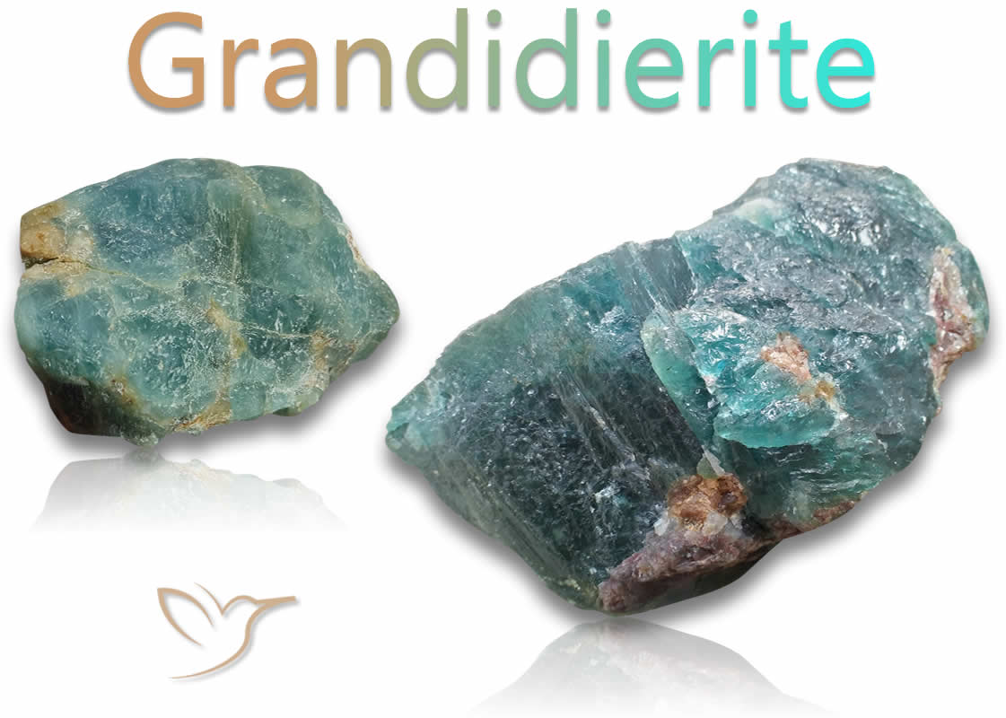 Pierres brutes grandidiérite