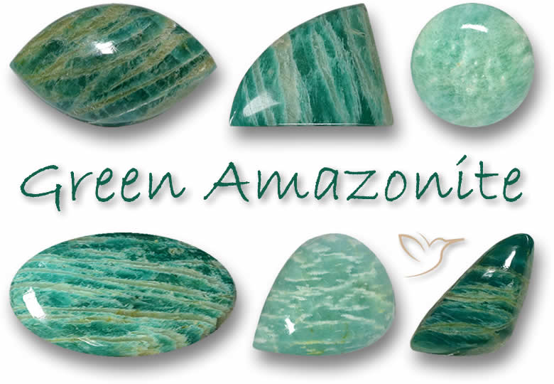 Green Amazonite Gemstones