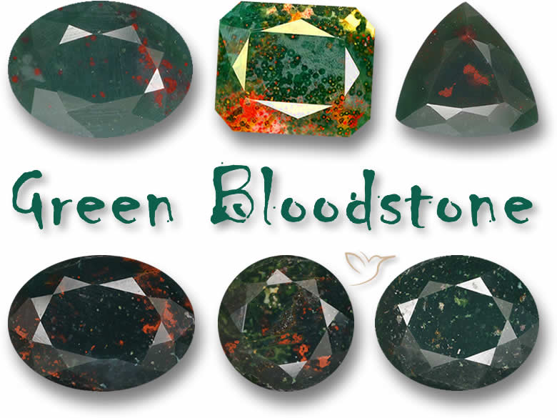 Green Bloodstone Gemstones