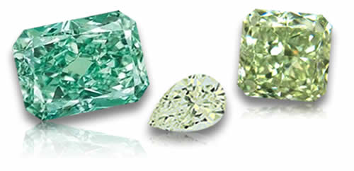 Pierres précieuses de diamant
