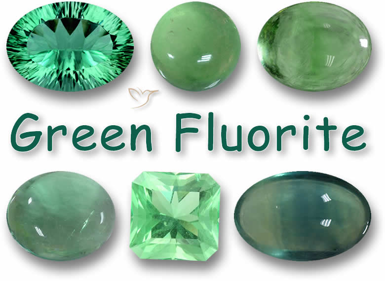 Green Fluorite Gemstones