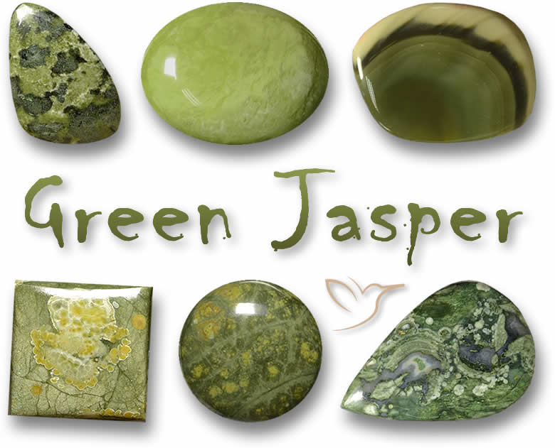 Achetez des pierres précieuses en jaspe vert
