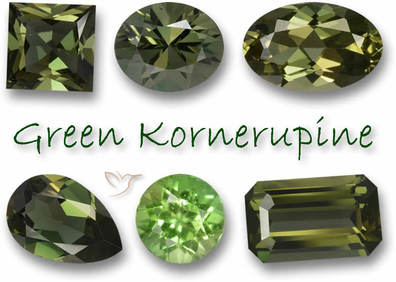 Green Kornerupine Gemstones