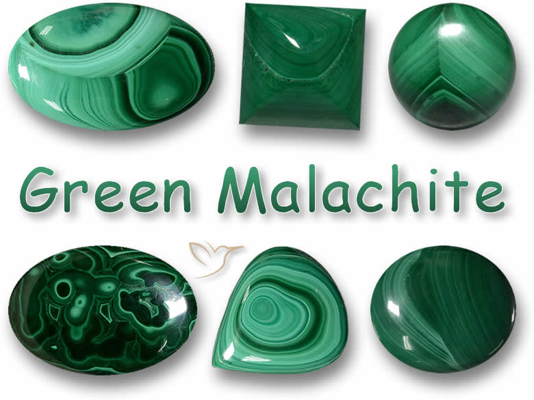 Green Malachite Gemstones