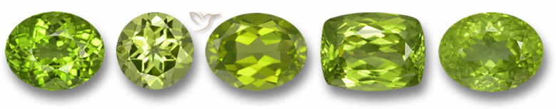 Péridot vert