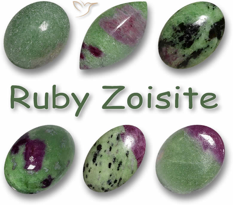 Green Ruby Zoisite Gemstones