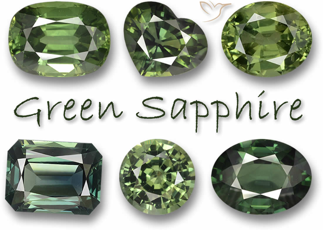 Saphir vert à vendre